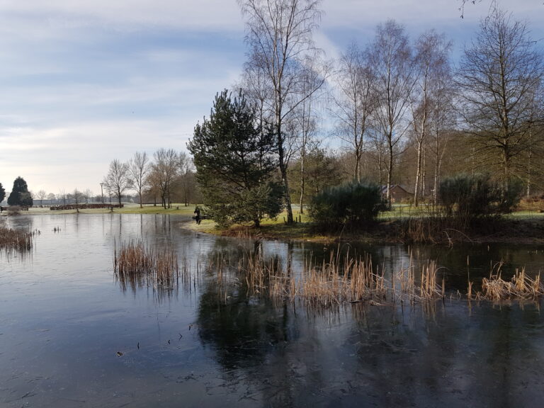 Wijde winterwandeling